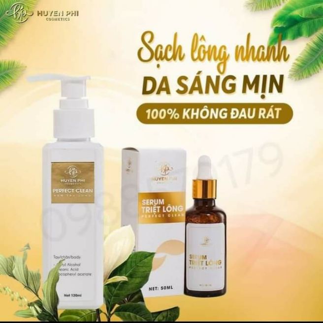 [HCM]tẩy lông triệt lông vĩnh viễn huyền phi(hàng chính hãng)