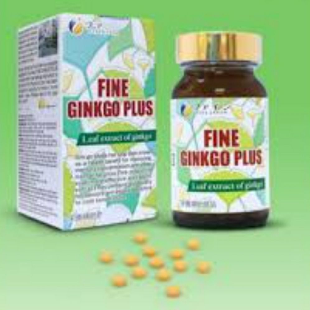 Fine Ginko Plus 400 Viên. Xuất Xứ: Nhật Bản. Sản Phẩm Có Tem Nhập Khẩu Chính Hãng Và Tem Phụ Tiếng Việt. Date 09/2023.