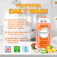 Dung Dịch Vệ Sinh Phụ Nữ Femfresh 250ml - Dung Dịch Vệ Sinh Phụ Nữ Sạch Thơm Suốt Ngày Dài Femfresh Anh Quốc
