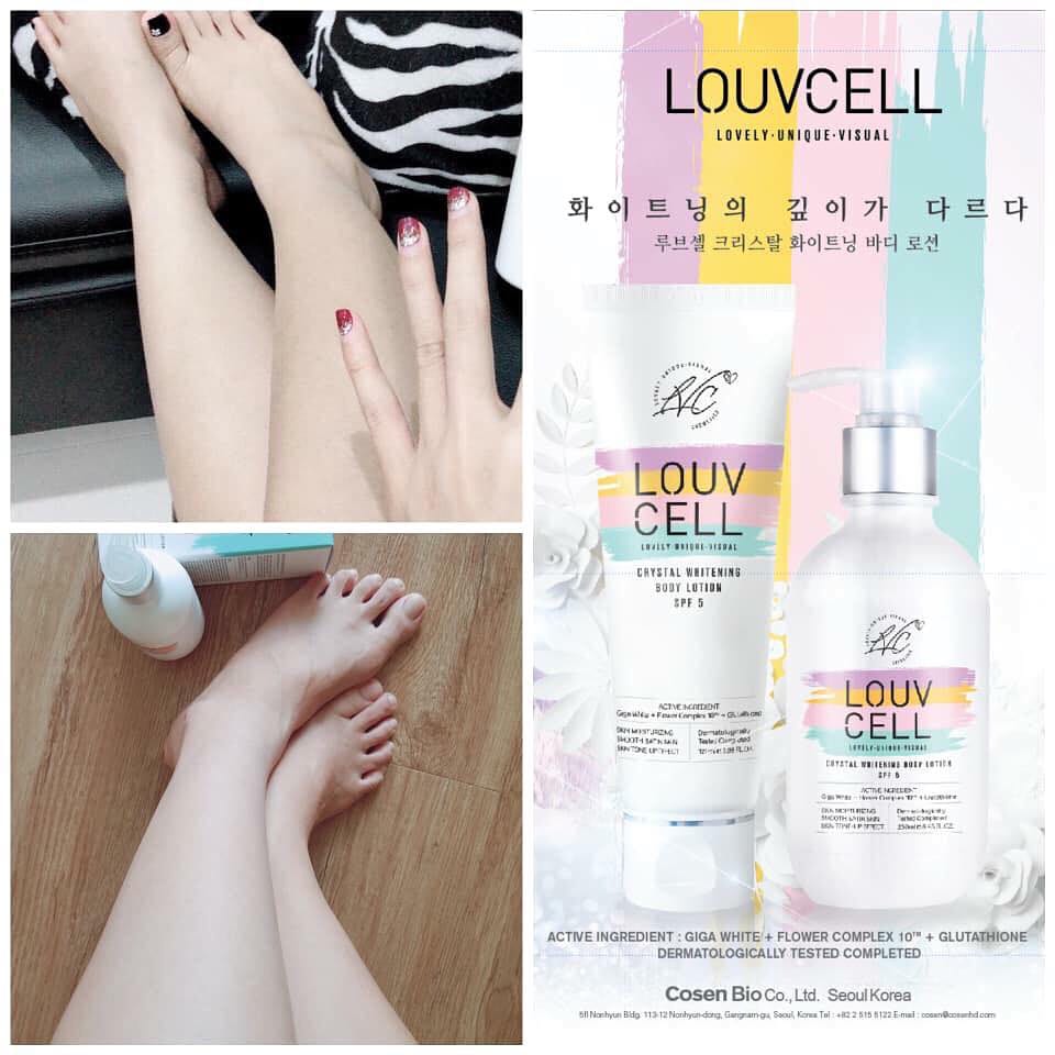 Dưỡng trắng Body Louv Cell