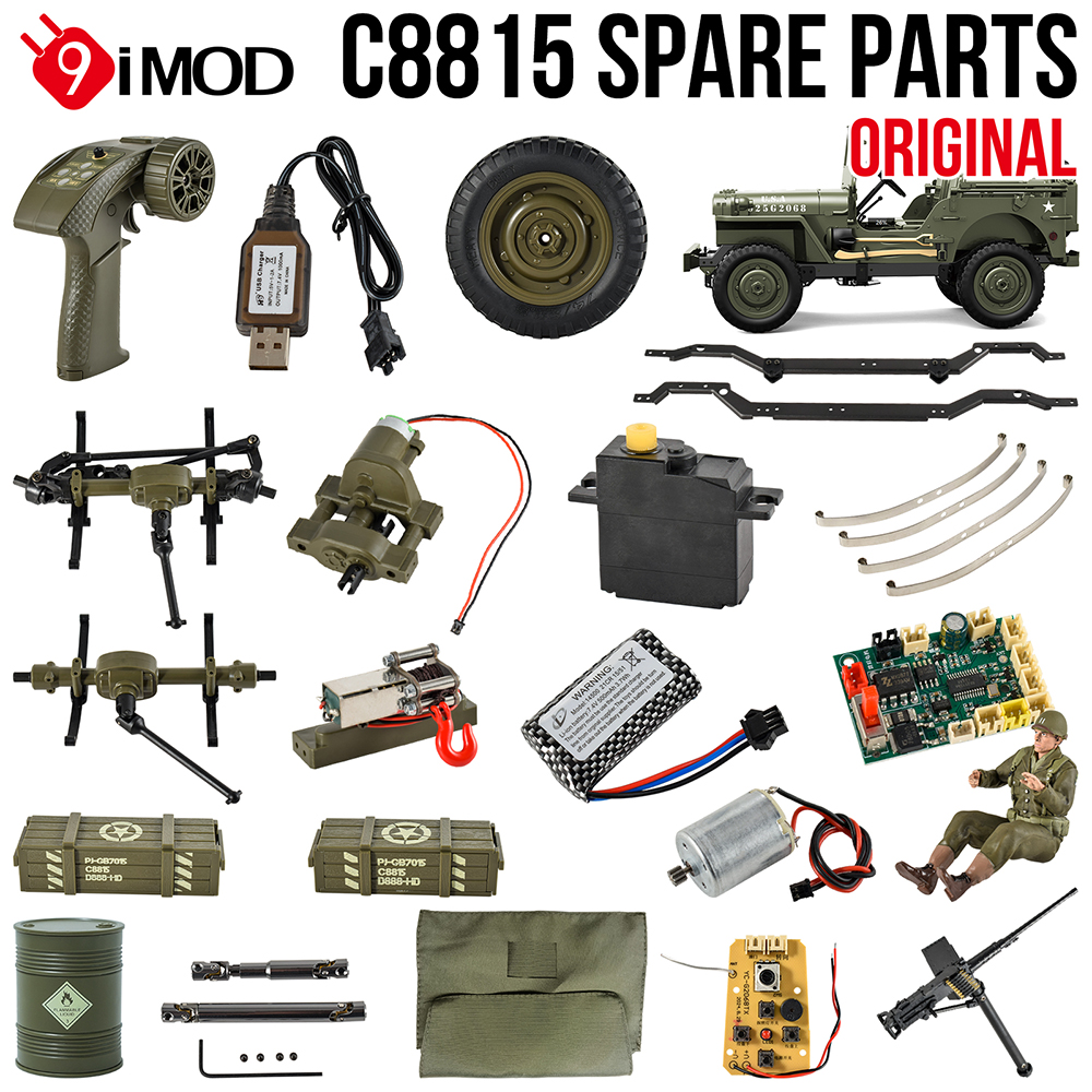 JJRC C8815 Upgrade Parts Winch Canvas Cover RC Accessories For C8815 RC Car Upgrade Accessories