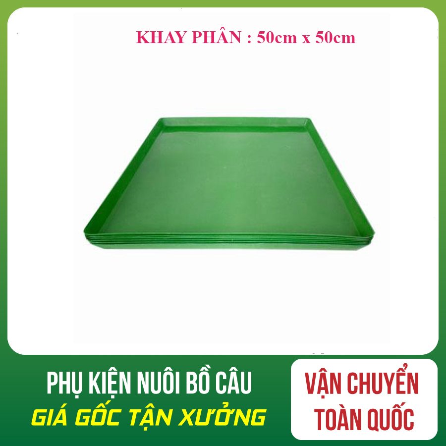[HOÀN TIỀN 10%]COMBO 10 MÁNG HỨNG PHÂN CHIM KHAY ĐỰNG PHÂN GÀ KHAY HỨNG PHÂN CHIM BỒ CÂU KÍCH THƯỚC 