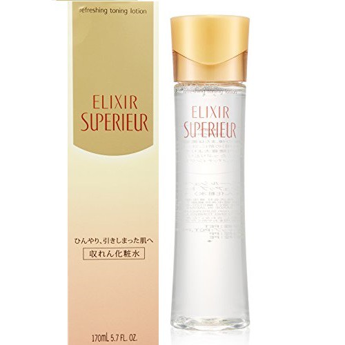 Nước Hoa Hồng Thư Giãn Shiseido Elixir Superieur Refreshing Toning Lotion 170Ml - Nhật Bản