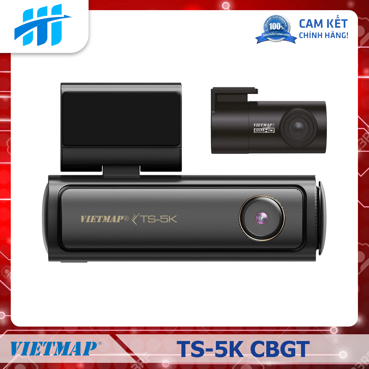 Camera hành trình Vietmap TS-5K Cảnh báo giao thông