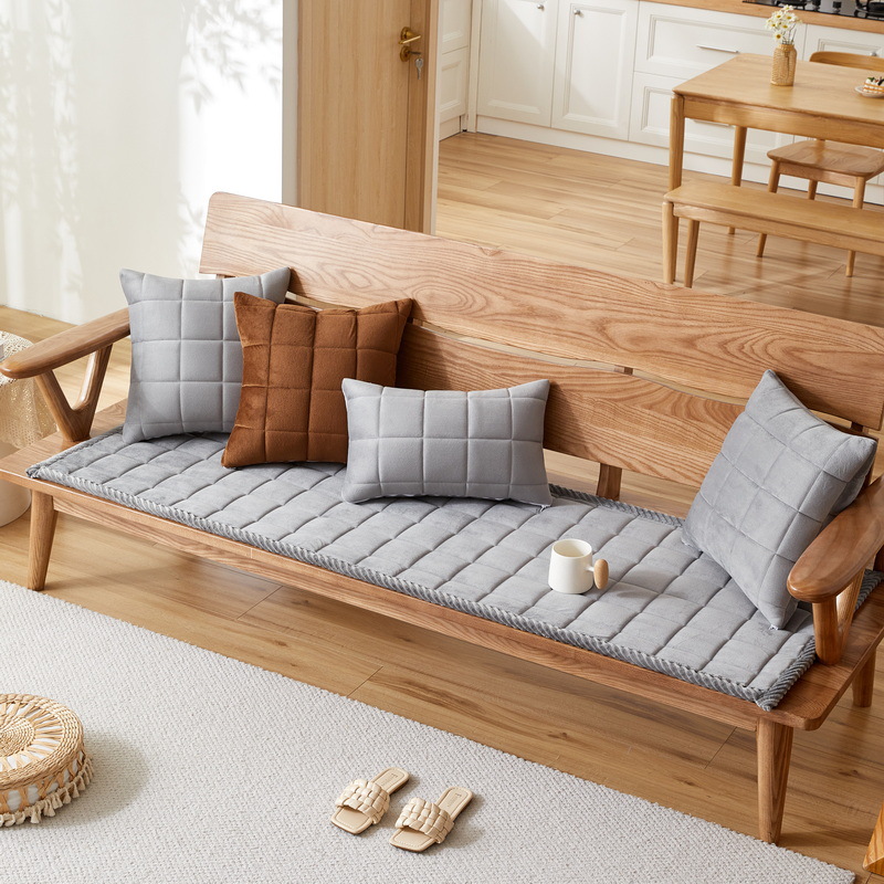 Đệm lót ghế sofa gỗ - Tấm nệm ngồi trải ghế phòng khách sang trọng