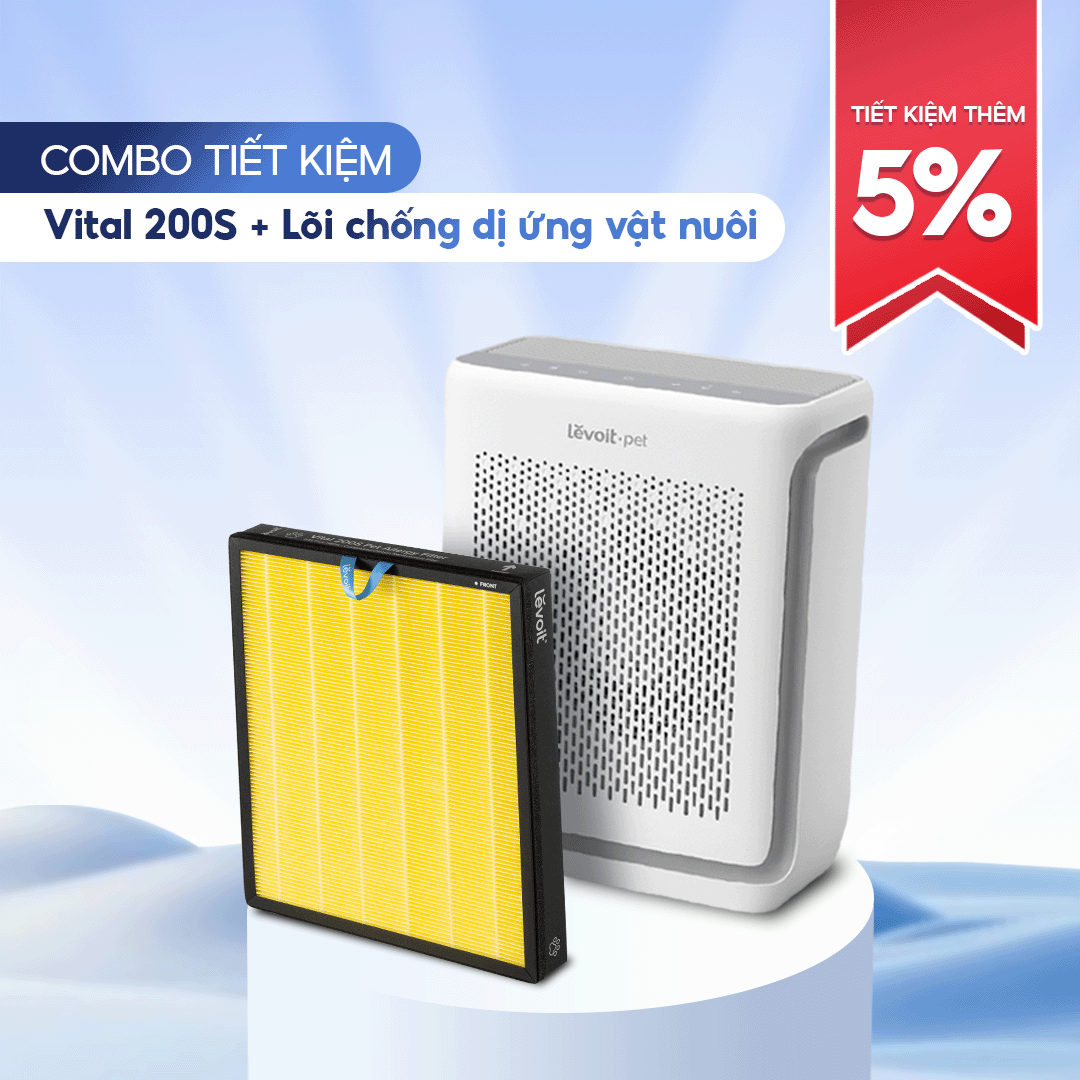 Máy Lọc Không Khí Levoit Vital 200S - Thiết Bị Tạo Môi Trường Sạch Cho Gia Đình