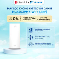 [MIỄN PHÍ SHIP] - Máy lọc không khí Daikin tạo ẩm cao cấp MCK70ZVM7 - Phin lọc sử dụng 10 năm - diệt khuẩn x2 Twin Streamer