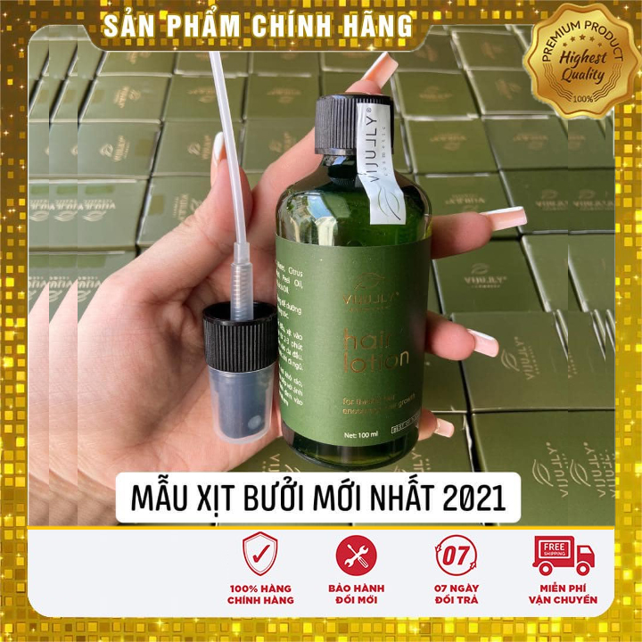 [CHÍNH HÃNG] xịt bưởi vijully rách vỏ (còn tem niêm phong và tặng vòi xịt dự phòng)