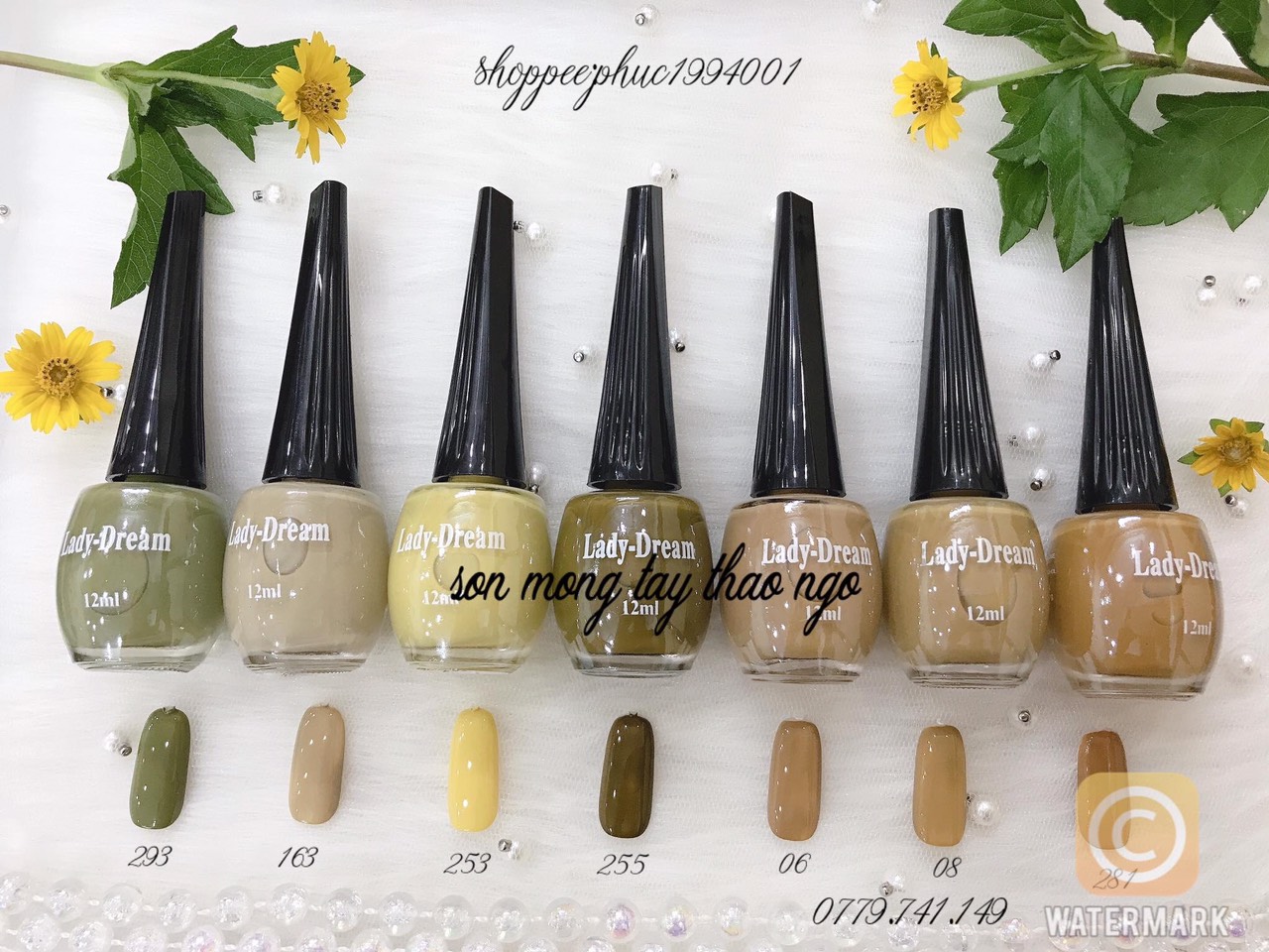 [HCM]Sơn móng tay 12ml
