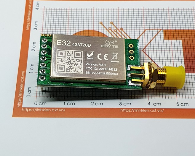 E32-433T20D Module Lora UART Wireless 433Mhz SX1278