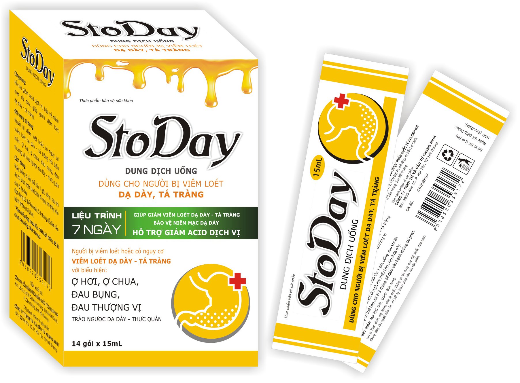 GEL DẠ DÀY STODAY