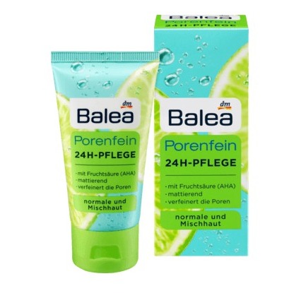 Kem Dưỡng Da Se Khít Lỗ Chân Lông Balea Porenfein 24H - Pflege 50Ml - Đức