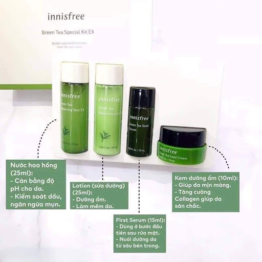 [Hcm]Kit Dưỡng Phục Hồi Da Innisfree
