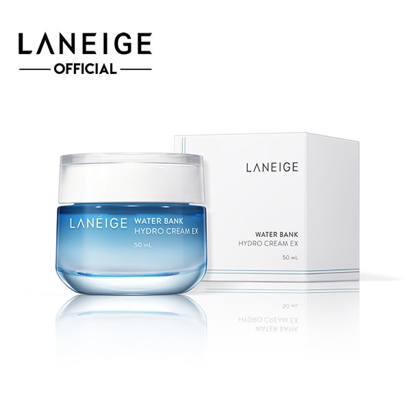 Kem Dưỡng Ẩm Cấp Nước Laneige Water Bank Hydro Cream Ex 200Ml +50Ml Dành Cho Da Dầu Florence Store