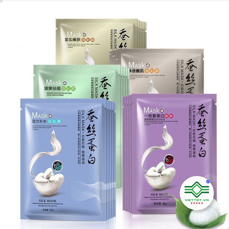 [ SỈ ] Mặt Nạ Tơ Tằm Thải Độc Trắng Da Giảm Mụn Giảm Thâm One Spring Cấp Ẩm Da Khô Mask Nôi Địa Trung Chính Hãng – MICOMI Cosmetics
