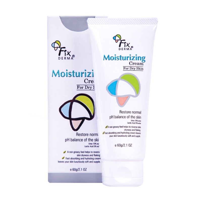 [HCM]Fixderma Kem Giữ Ẩm Cho Da Khô Bong Tróc Moisturizing Cream 60g