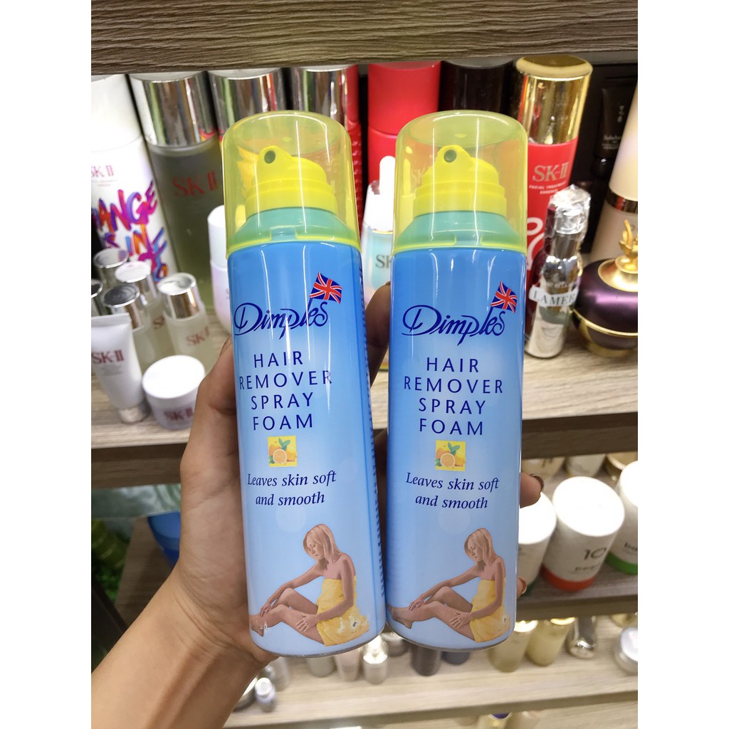 [Hcm]Xịt Tẩy Lông Dimples Hương Chanh Tươi Mát (Anh) - Cứu Tinh Cho Nàng Nhiều Violong Nhaa