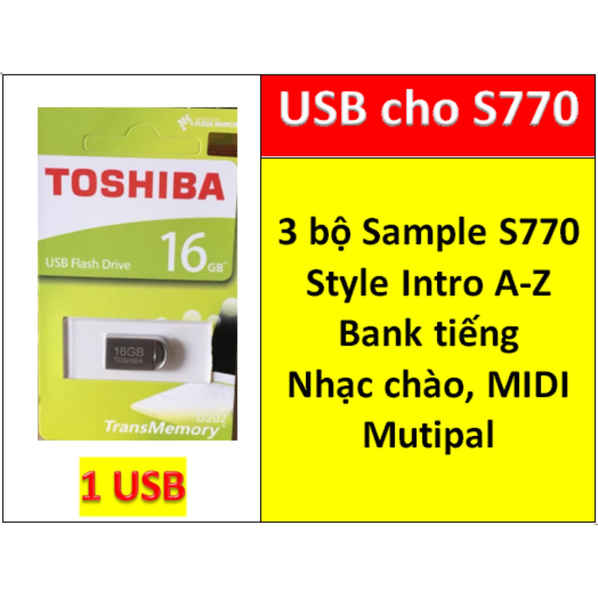 USB mini 3 BỘ Sample cho đàn organ yamaha PSR S770 Style nhạc chào songbook midi + Full dữ liệu làm show