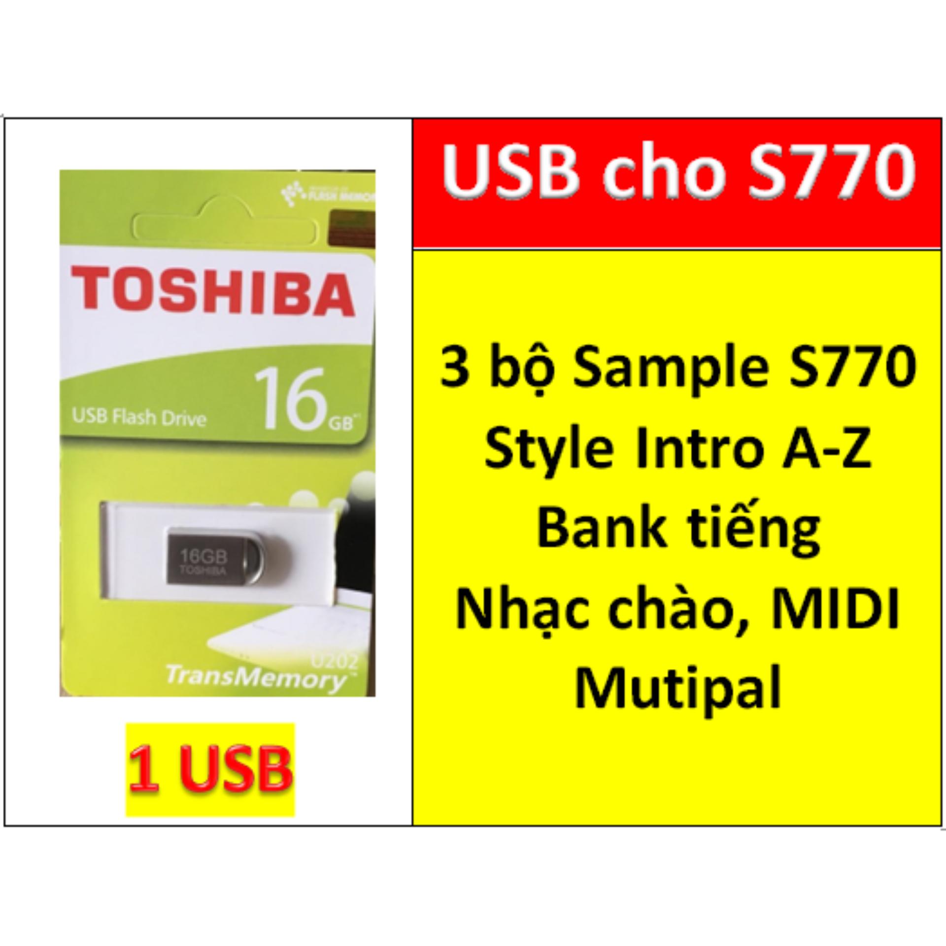 USB mini 3 BỘ Sample cho đàn organ yamaha PSR S770 Style nhạc chào songbook midi + Full dữ liệu làm 