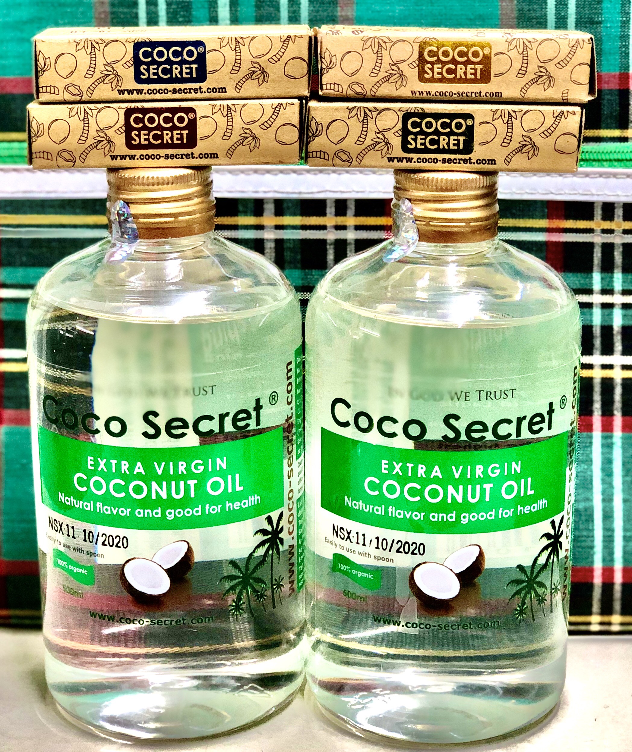 [Hcm][Tặng 1 Son Dưỡng] Combo 2 Dầu Dừa Coco Secret 500Ml