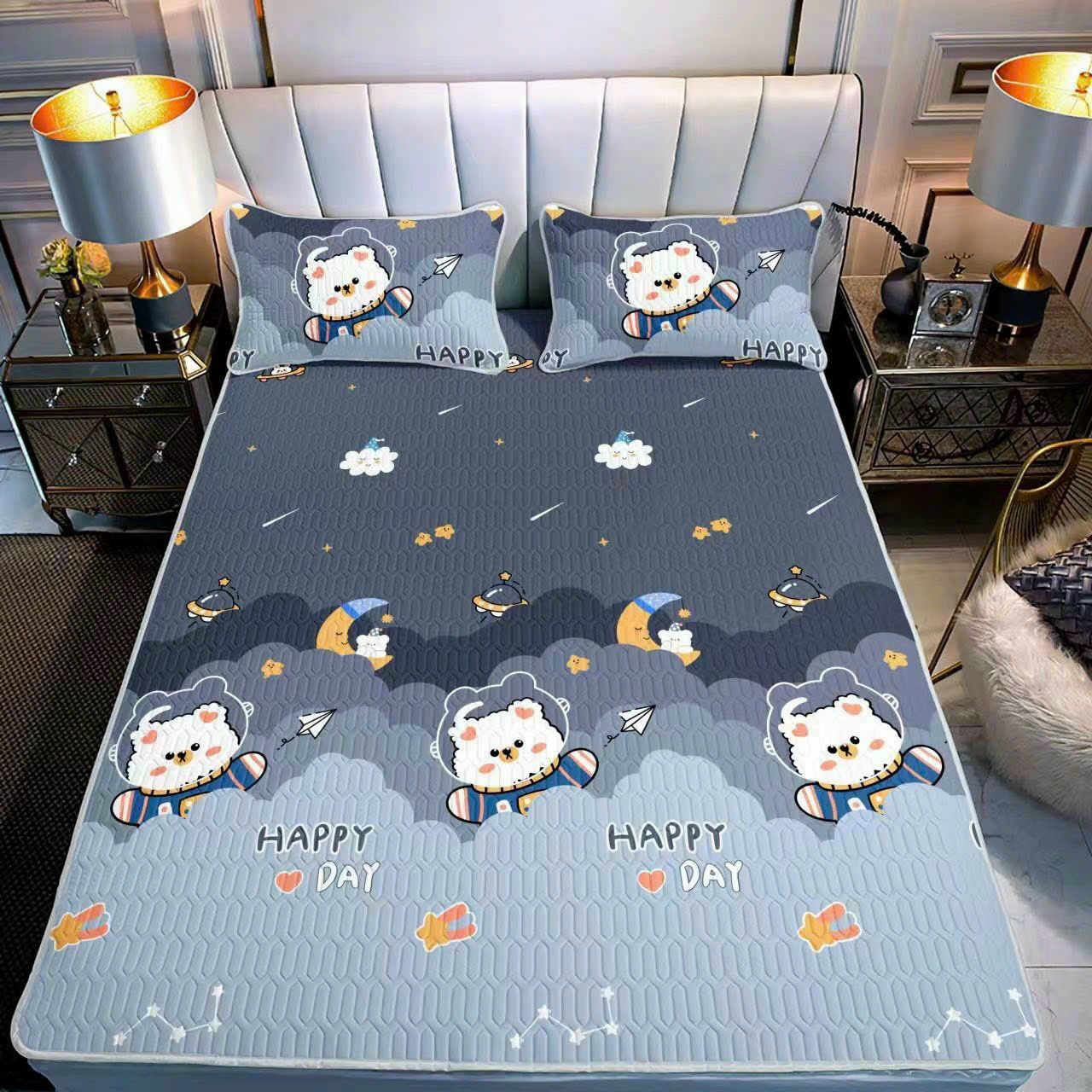 [ TẶNG KÈM 2 VỎ GỐI ] Chiếu Điều Hoà 1m2  1m4 x 2m  Kích Thước 50 x 70cm- Hàng Đẹp