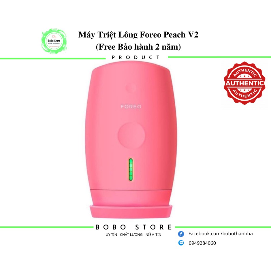 Máy triệt lông Foreo Peach V2