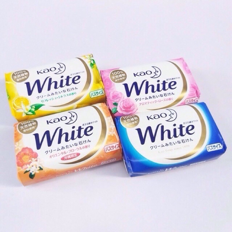 Set Xà Bông Kao Nhật ( 140G/Cục) Đủ 4 Mùi