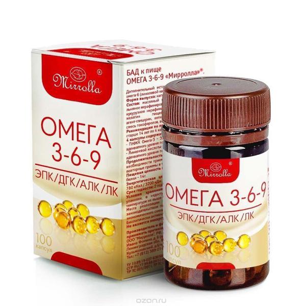 [Hcm]Omega 3 6 9 Mirrolla 100 Viên