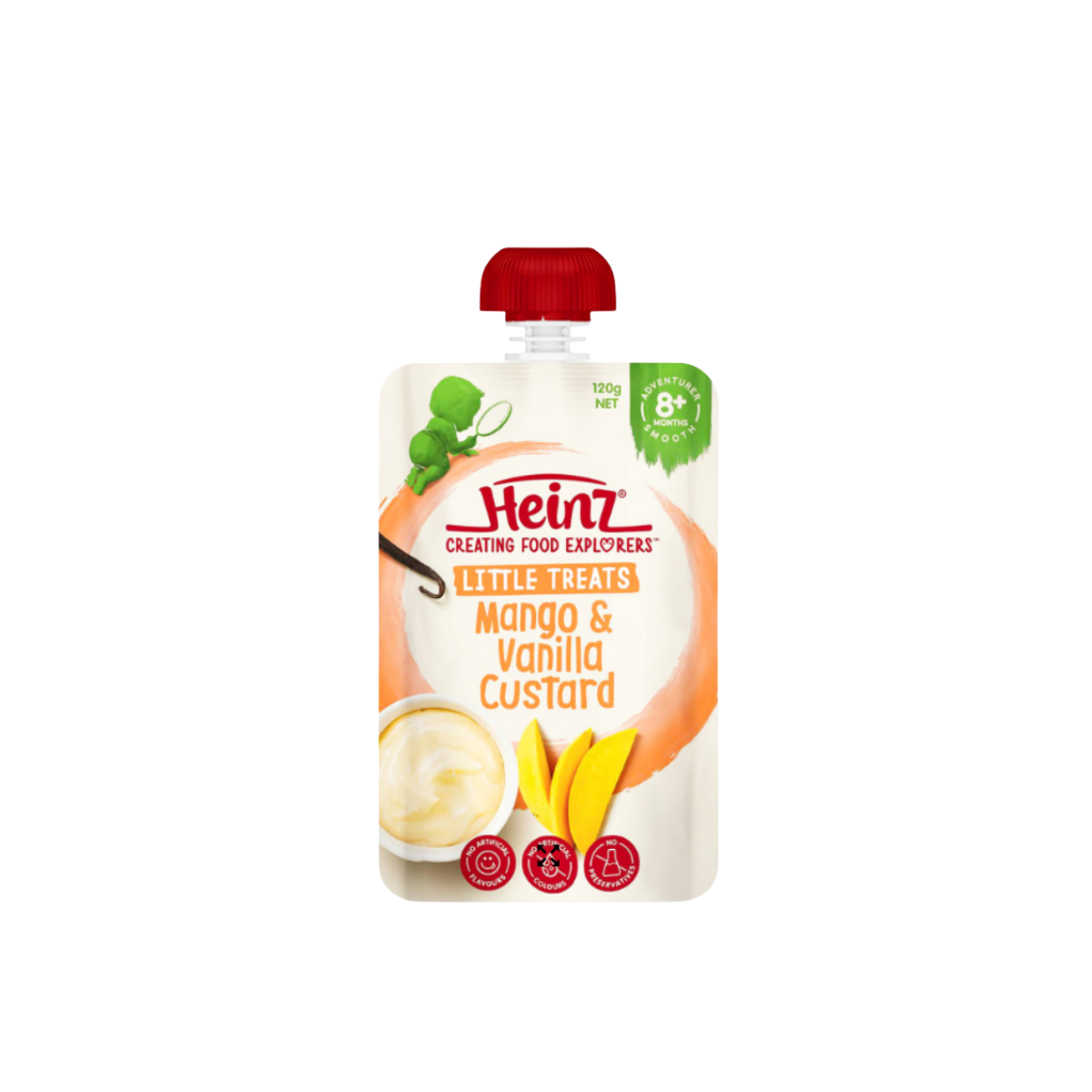 Váng Sữa Heinz Custard Vị Hoa Quả Cho Bé Từ 8 Tháng - Bibo Mart
