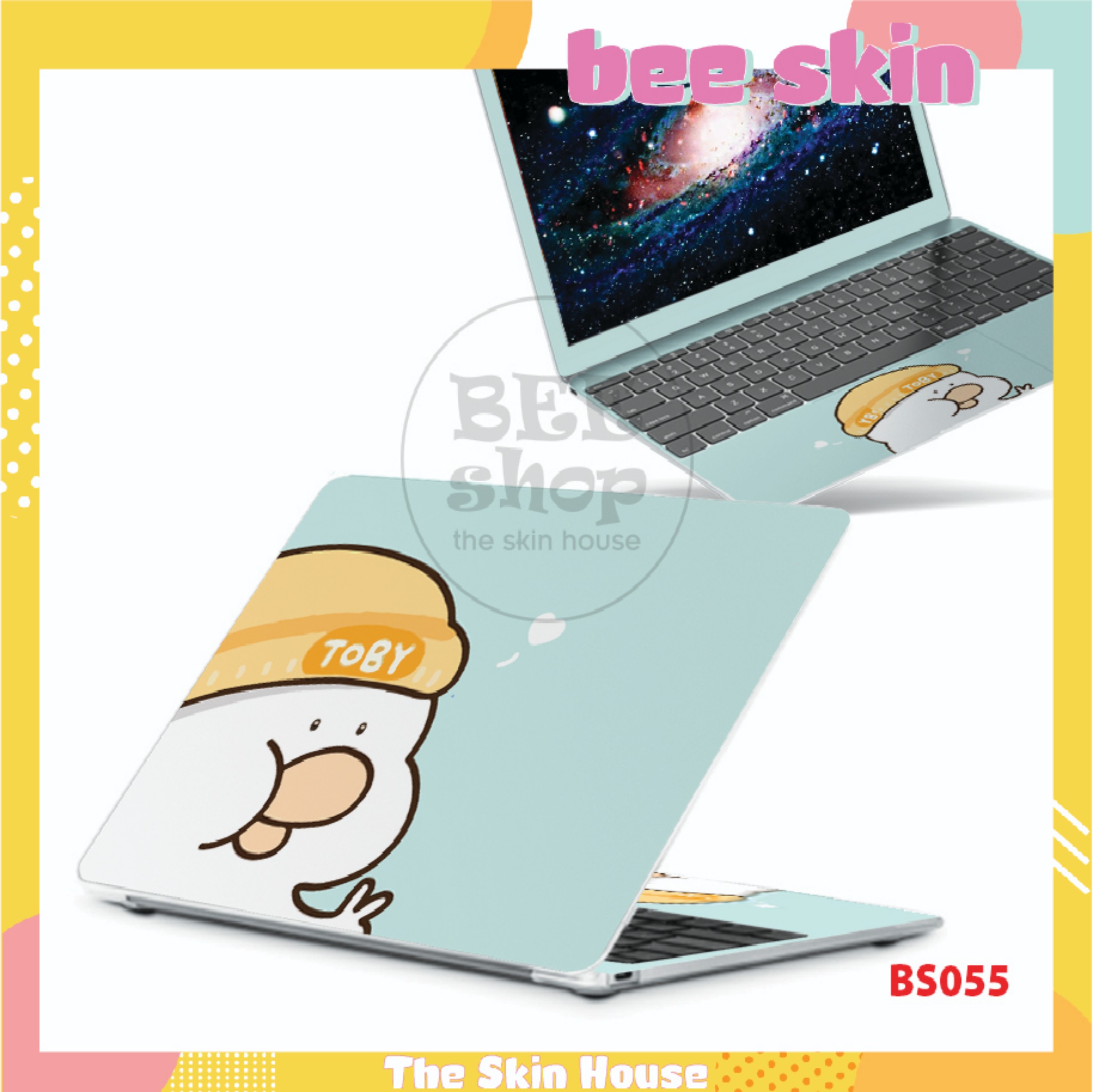 [HCM-10 mẫu] Miếng dán laptop CUTE decal dán sticker skin dán cho Macbook/HP/ Acer/ Dell /ASUS/...hi