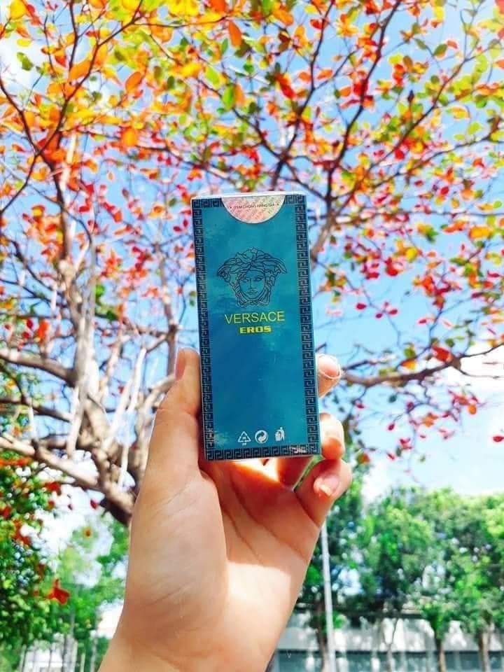 [Hcm]Nước Hoa Mini Pháp Hparfum Versace Eros Dạng Xịt 25Ml