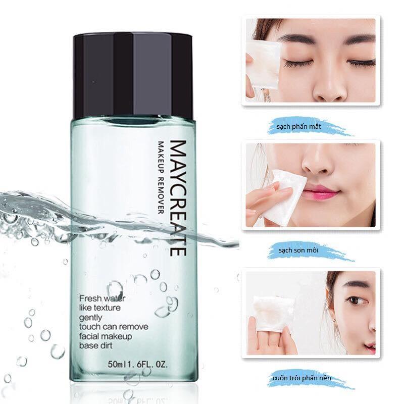 [Hcm]Nước Tẩy Trang Maycreate 50Ml Hàng Nội Địa Trung