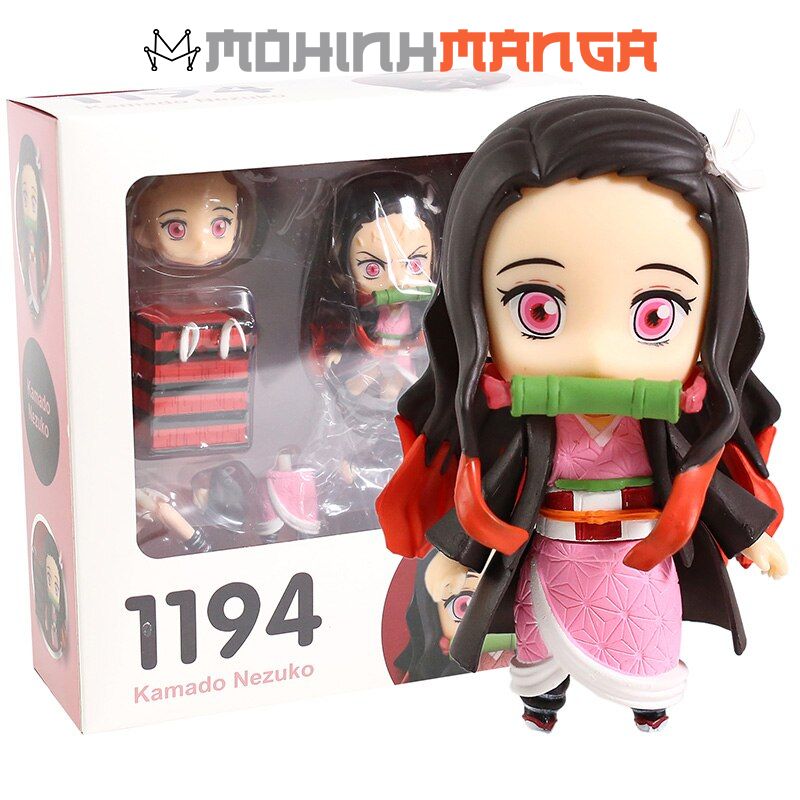 Mô hình Nezuko Kamado Ver B Kimetsu No Yaiba Thanh gươm diệt quỷ Zenitsu Inosuke Shinobu Muichiro R
