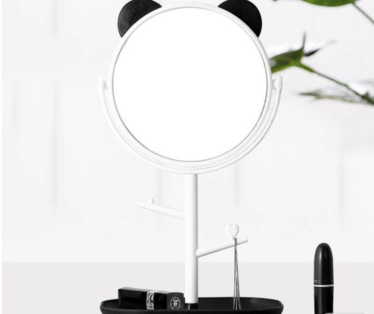 gương công chúa hình tai gấu và mèo