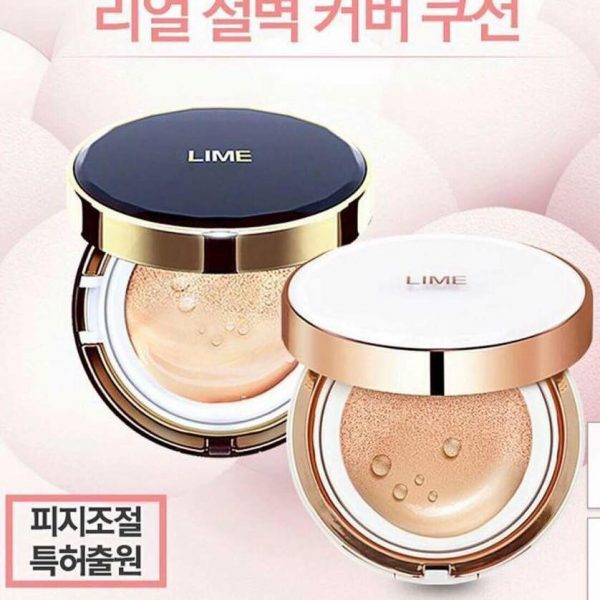 Phấn nước Lime Cushion Hàn Quốc cho lớp nền bóng khỏe