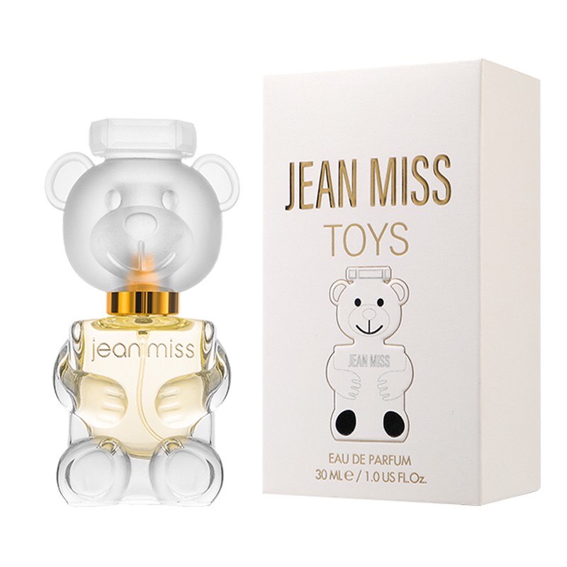 Nước hoa nữ JEAN MISS TOYS mùi hương ngọt nhẹ nhàng thơm lâu vỏ hình gấu nội địa Trung giá rẻ nuoc hoa nu gia re