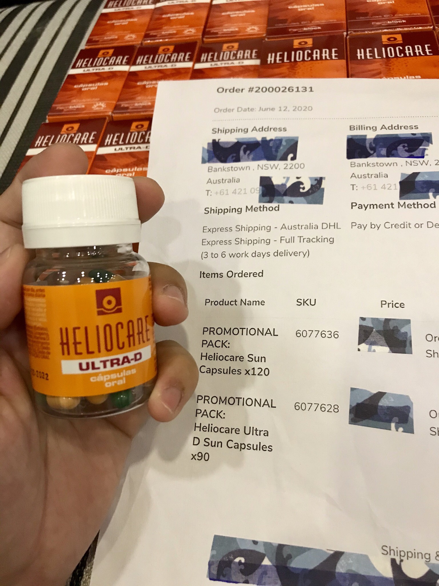 Viên Uống Chống Nắng Heliocare Oral Ultra 30 Viên [Bill Úc - Date 2022]