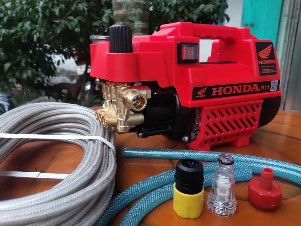 Máy rửa xe Honda 3500w có nút chỉnh áp lực tiện lợi