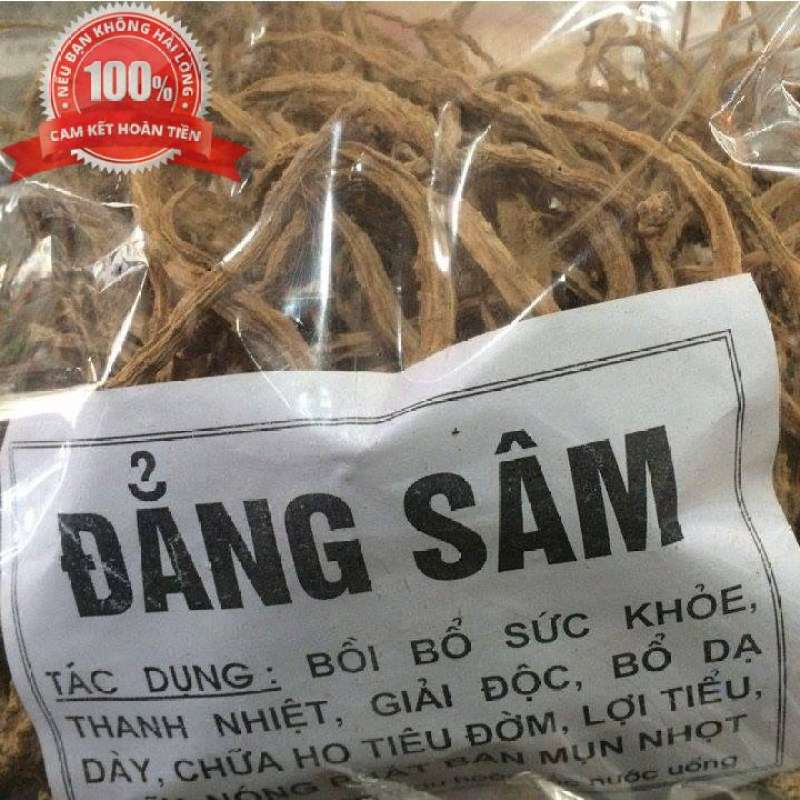 Đẳng sâm - Sâm dây ngọc linh - LOẠI SÂM RỪNG KHÔ 500G