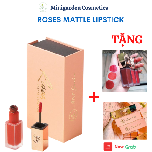 Son Kem Lì Rose Son Môi Mini Garden Roses Matte Lipstick Siêu Lì Version 2019 6Ml Pv993