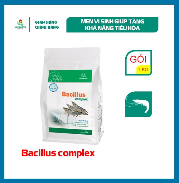 "Hoàn tiền đến 10%" Vemedim Bacillus Complex tôm dùng cung cấp các men vi sinh làm tăng khả năng tiê