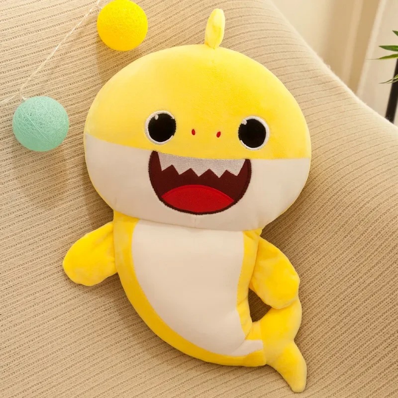 Thú nhồi bông cá mập baby shark đáng yêu - Size từ 30cm - Quà tặng gấu cá mập baby shark nhồi bông d