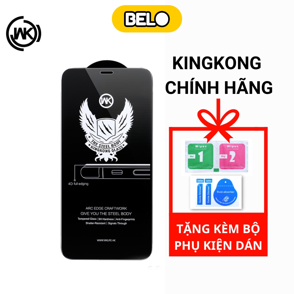 Kính cường lực chống nhìn trộm iphone cường lực Kingkong cho ip 7/8/7plus/8+/x/xs/xsmax/11/12/13/14/pro/promax – Belo