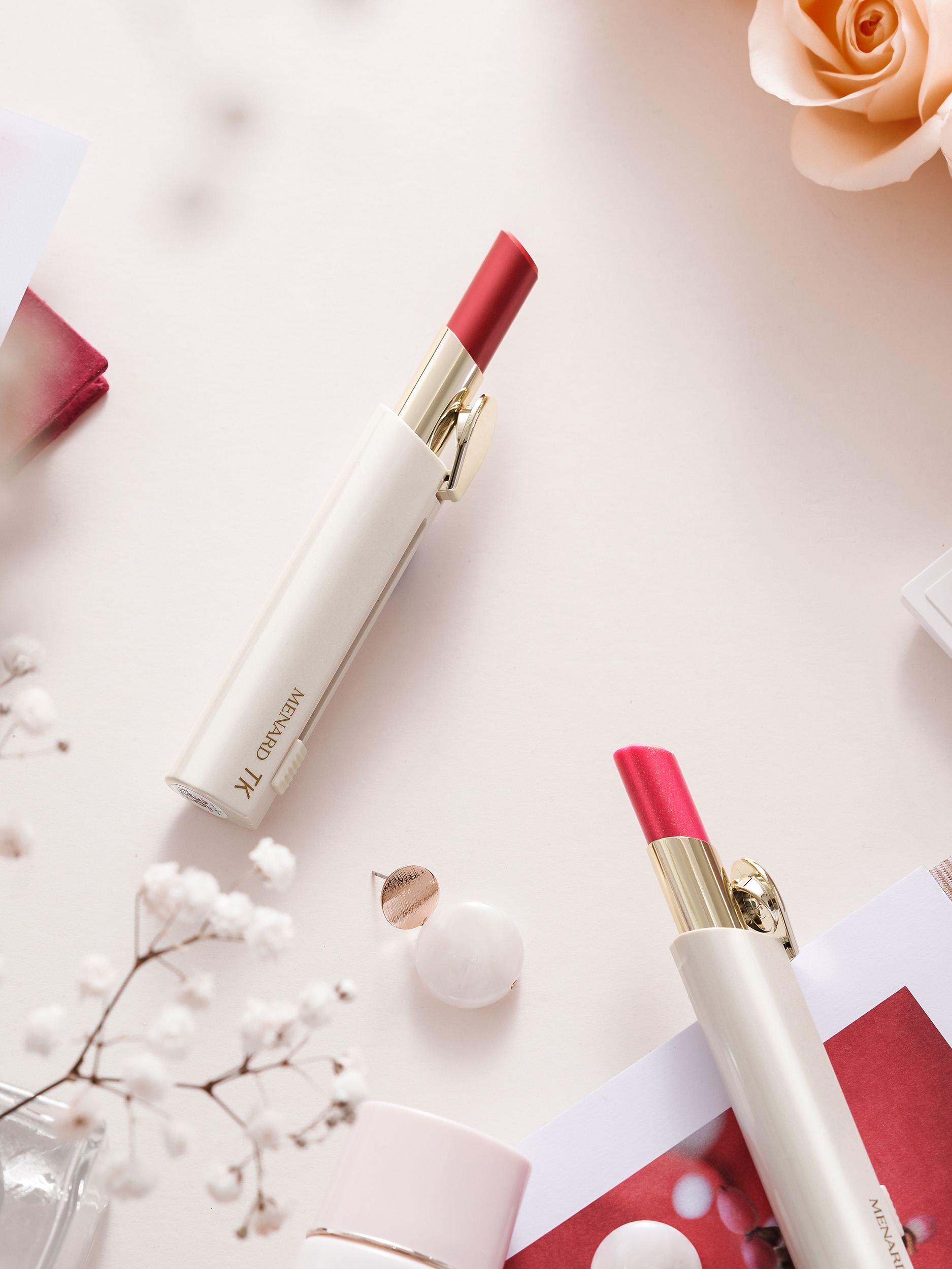 Son Menard TK Lipstick 90g + Tặng Voucher Liệu trình thư giãn bằng xông và sục Jacuzzi tại Menard