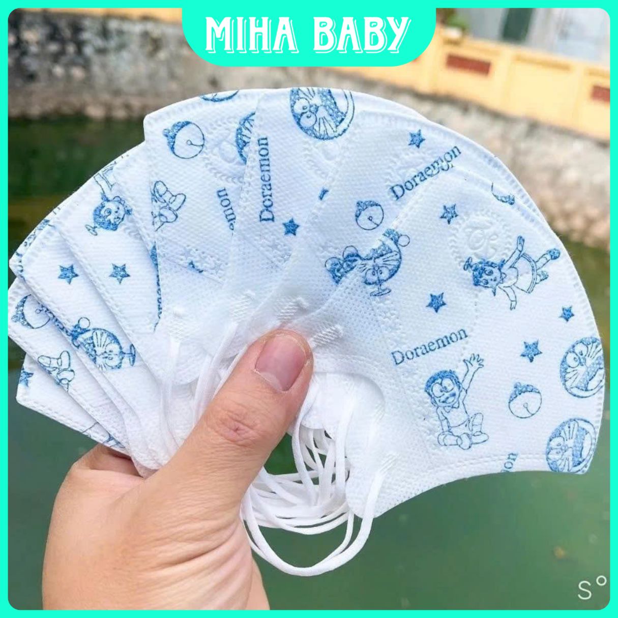 Set 10 Khẩu Trang Trẻ Em 5D Kids Mask Duy Quân Cho Bé từ 1-5 Tuổi Mẫu Dễ Thương