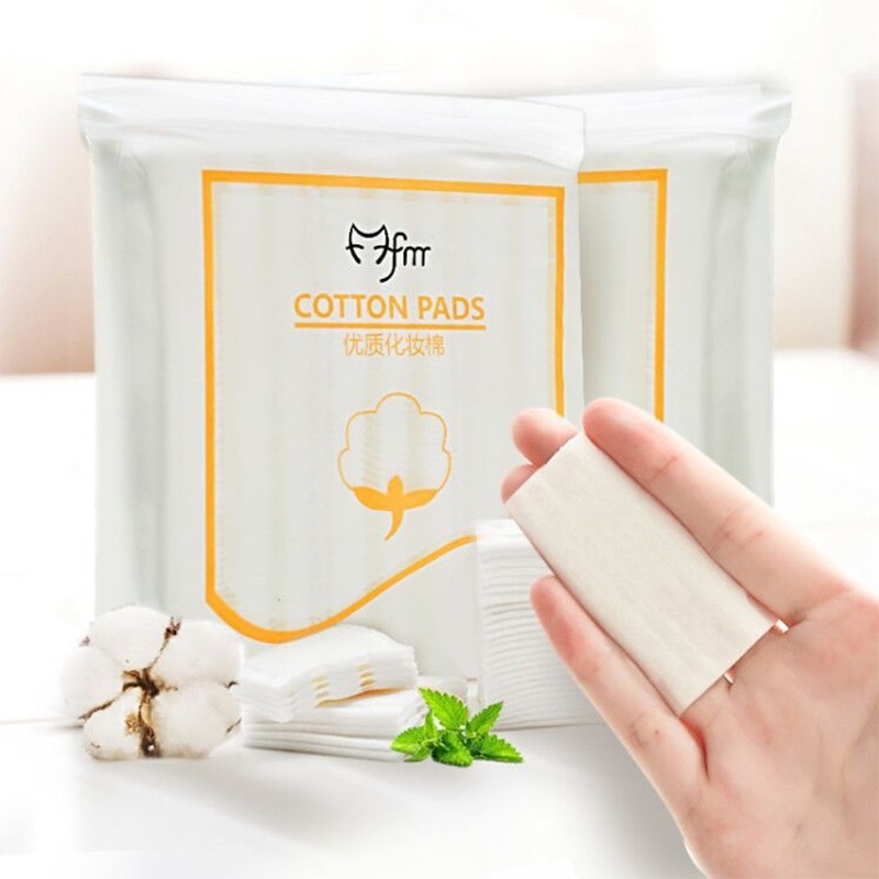 [ Giá Rẻ] Bông Tẩy Trang - Bông Tẩy Trang - Bông Tẩy Trang Cotton Pads Túi 222 Miếng Siêu Mềm Mịn