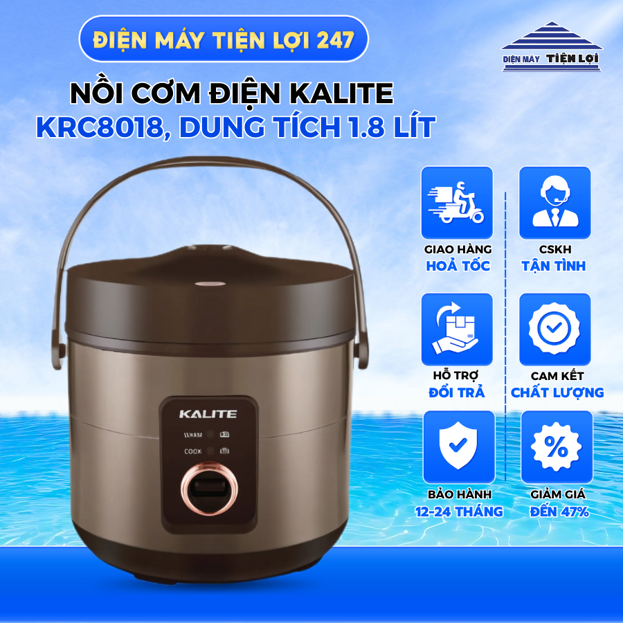 Nồi cơm điện KALITE KRC8018