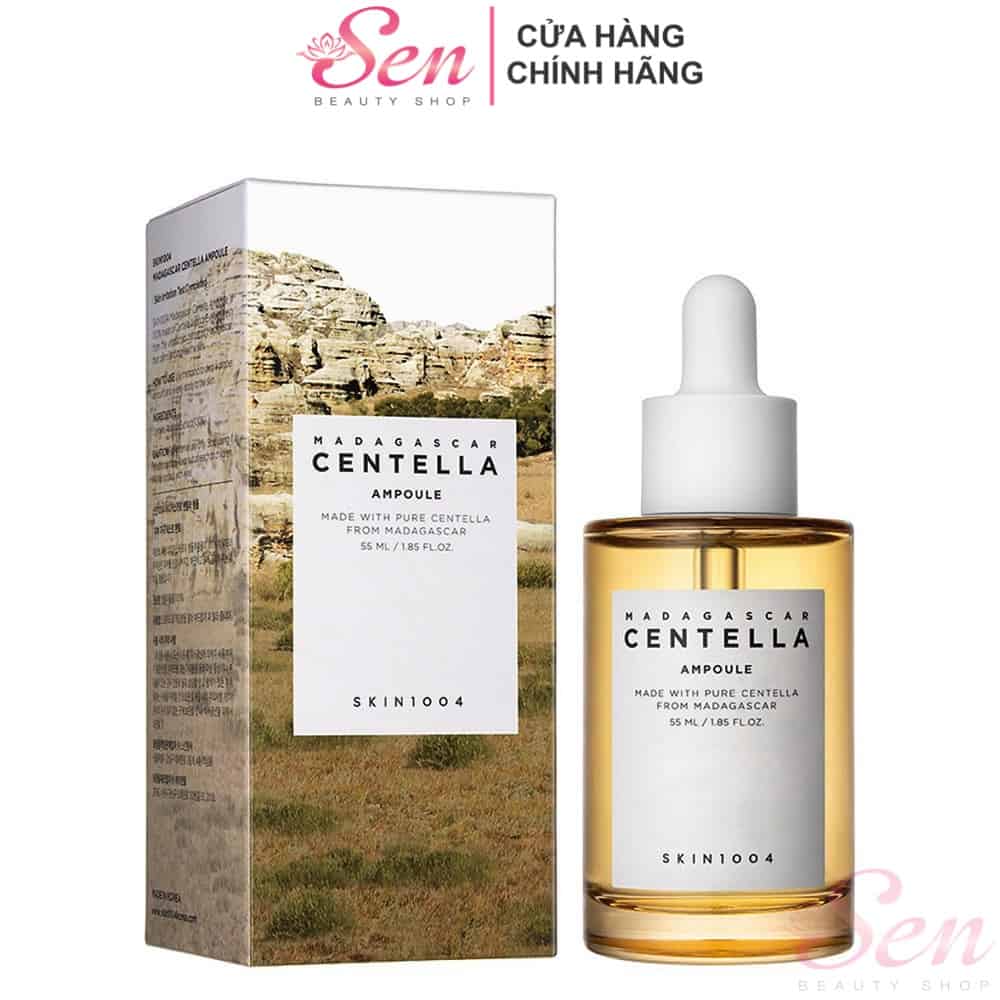 [Hcm]Tinh Chất Skin1004 Giảm Mụn Và Làm Dịu Dành Cho Da Nhạy Cảm Madagascar Centella Ampoule