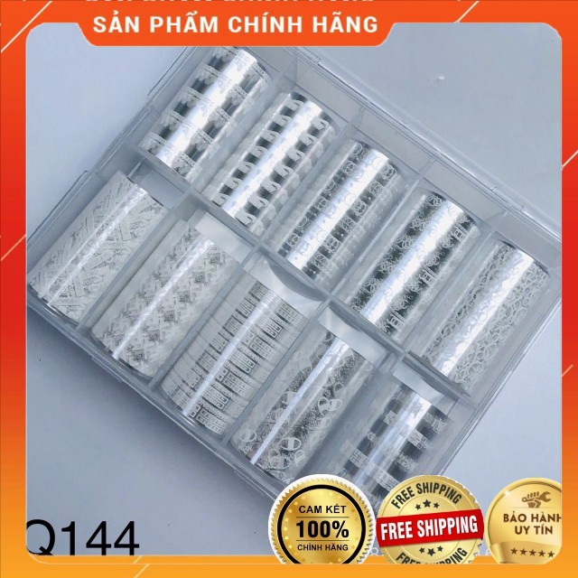 Foil Thương Hiệu Màu Trắng