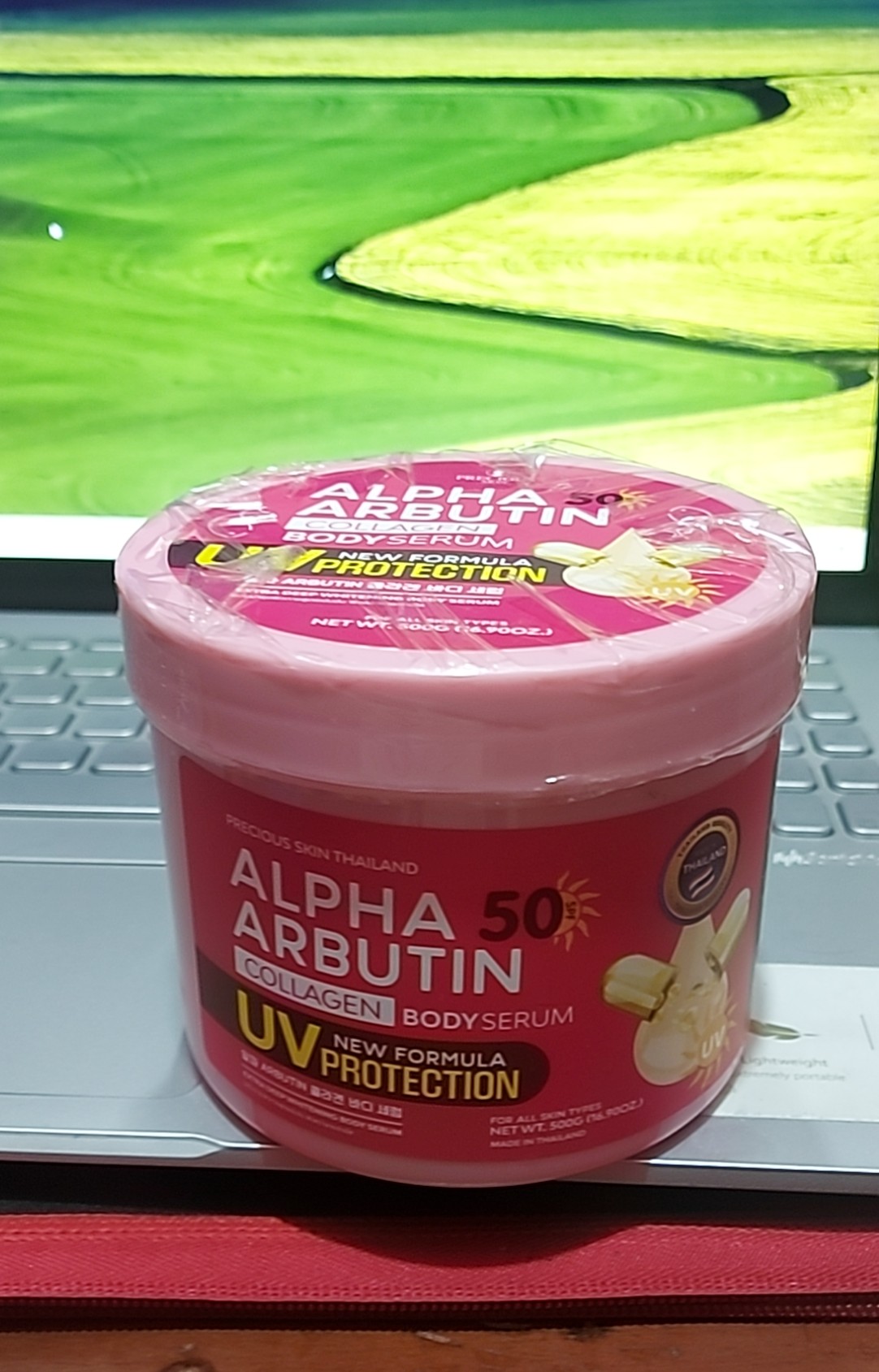 kem dưỡng trắng chống nắng toàn thân alpha arbutin 500g